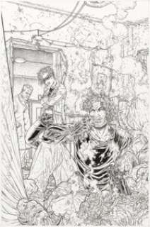 Juan José Ryp Black Summer Alpha Cover Original Art (Avatar Press, 2007). | Heritage