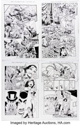 Scott Koblish Archie vs. Minor Threats #4 Story Pages 2-5 Original Art (Dark Horse/Archie, 2025). (Total: 4 Original Art) | Heritage