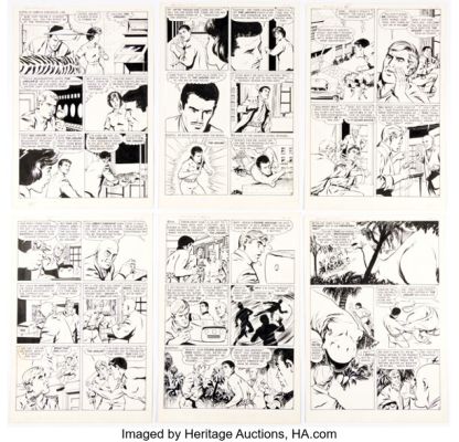 John Rosenberger Adventures of the Jaguar #15 Story Pages 2-12 Original Art (Archie, 1963). | Heritage