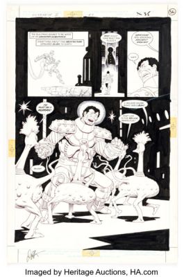 Jim Starlin Gilgamesh II #4 Story Page 35 Original Art (DC, 1989). | Heritage