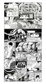 Crepax Guido | "Valentina nel metrÃ²", 1975 | Urania Casa d’Aste