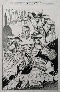 Mark Bagley / Terry Austin - X-Men Unlimited #1 p.59 1993