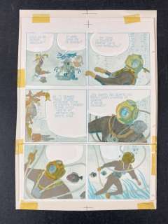 Studio Pratt - "Mu, la cittÃ  perduta" prova colore - Loose page - First edition - (1988) | Catawiki