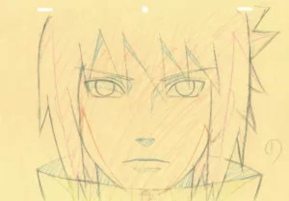 Kishimoto Masashi - Naruto | correction de genga – Sasuke Uchiwa – Naruto Shippuden – 2793 | La Galerie de la Bande Dessinée