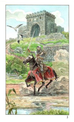 Federico Penco | Il Monte Tabor | Tavole Originali