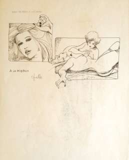Leone Frollo - Studio originale inedito - Loose page | Catawiki