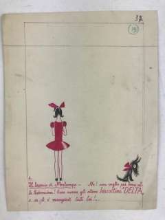 Bruno Angoletta - Il Broncio di Melampo - Loose page | Catawiki