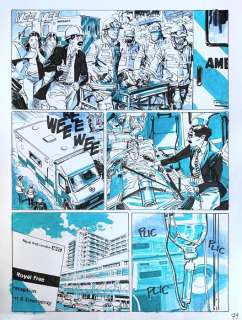 Dylan Dog #393 - B. Brindisi - tavola originale "Casca il mondo" Tav. 79 - Loose page - (2019) | Catawiki