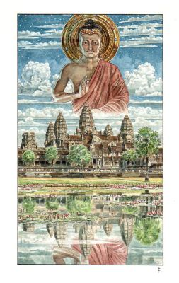 Federico Penco | Angkor Vat | Tavole Originali
