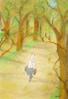 Jean-Jacques Sempé Né En 1932 Fresh Intoxication Encre de Chine, Aquarelle Et Pastel Sur Papier Pour La Couverture de La Revu... | Fresh Intoxication | Artcurial