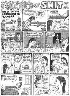 Dennis Worden | Wizard Of Shit -pg1 ($100.00) (*) | Comic Art Collective