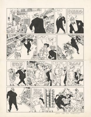 Van Den Boogaard | Léon-la-terreur casse la baraque | Galerie Champaka