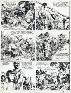 Paul Gillon (1926-2011) | Fils de Chine, publié dans Vaillant, planche 293-13, 1951 | Fauve Paris