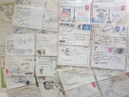 Cartes postales BD - dédicaces/signatures - Divers artistes - Different editions | Catawiki