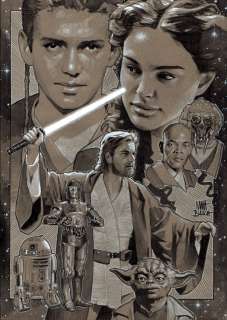 Matt Busch - Star Wars Mixed Media Pinup