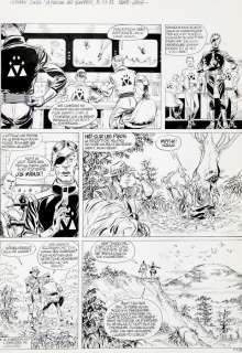 Paape - Johnny Congo, planches n°33 et 34 Ã  l‘encre …