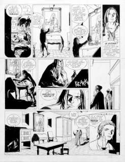 Pellerin Patrice | L’EPERVIER Encre de chine pour la planche 26 du Tome 3 | Coutau Bégarie