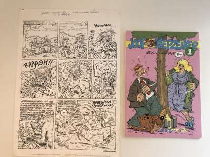 Schreurs, Eric - Originele pagina - Joop Klepzeiker 1 | Catawiki