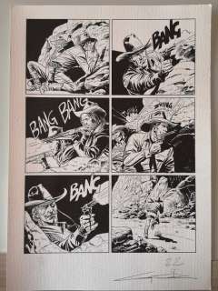 Candita, Giuseppe - Planche originale - Tex - Sulla pista per Prescott - (2020) | Catawiki