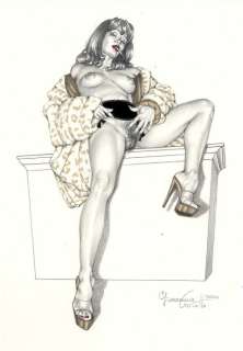 Giovanna Casotto - illustrazione originale "Autoritratto Relax" - Loose page - (2020) | Catawiki