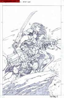 Joe Madureira - Covers / Pinups Issue Guardians of the Galaxy # 2 Variant Cover Page Cover