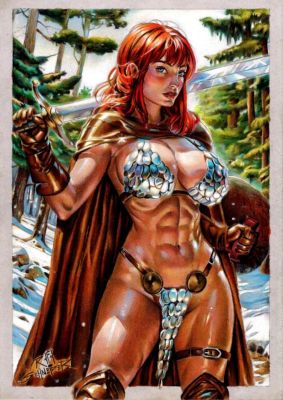 Red Sonja by Rafa Schneider