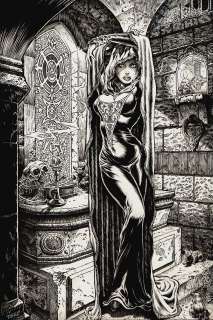 Tim Vigil - ‘the crypt‘ stunning pinup