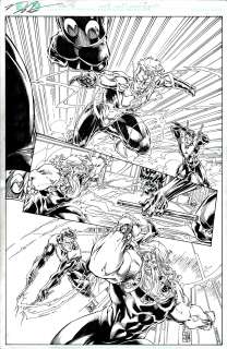 Brett Booth | Titans vol. 2 #09 page 17 | Abel Original Art