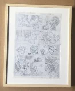 Spirou et Fantasio T52 - Planche originale (p.27) - crayonnée - La face cachée du Z - (2015) | Catawiki