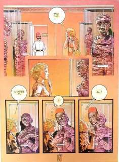 Sesar - Tavola originale x Corto Maltese N. 8 agosto 1990 - Loose page - (1990) | Catawiki