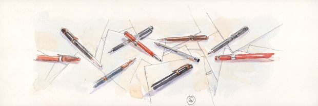Gipi | Repubblica – Illustrazione n.211 | Tavole Originali