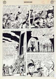 Elias, Lee - TOMMY TOMORROW OF THE PLANETEERS Planche originale n°8 à l‘encre