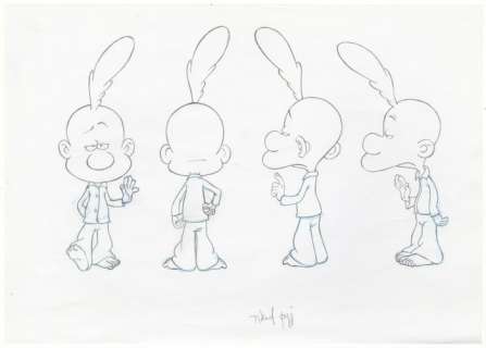 Studios Moonscoop | Titeuf - Original production Model sheet - titeuf Le Film - Exemplaire unique - (2011) | Catawiki