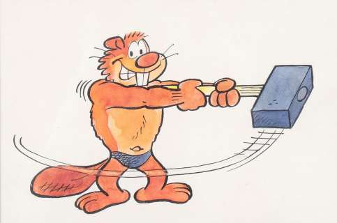 Macherot | Illustration Ã  l’encre de Chine et Ã  l’a… | Banque Dessinée