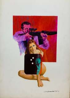 Fernã¡Ndez, Fernando | FernÃ¡ndez, Fernando - Original painting - Cover - Detetives - (1970’s) | Catawiki