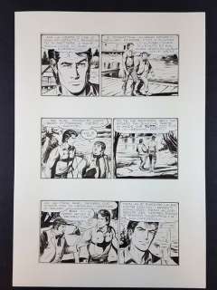 Gallieno Ferri | Zagor n. 123 - Gallieno Ferri - Tavola Originale "Terra Senza Legge" - Page volante - Exemplaire unique - (1971) | Catawiki