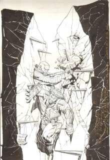 Rodney Ramos, Yvel Guichet - hard corps #11 (1993) cover - signed