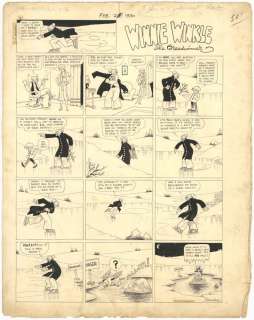 Martin Branner | Branner - Winnie Winkle, 2/2/1930, Original Sunday Page NO RESERVE! | Russ Cochran