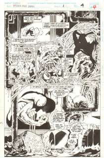 Jimmy Palmiotti, Joe St Pierre - spider-man 2099 special #1 p. 4 - the menace of man spider - 1995 signed