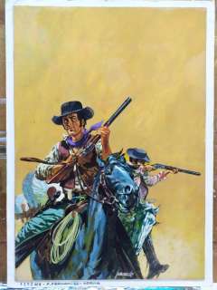 Fernã¡Ndez, Fernando | FernÃ¡ndez, Fernando - Original painting - Cover - Western | Catawiki