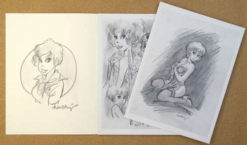 Walthéry | Walthéry, François - Portfolio - Il était sept fois n°18 + dédicace - Page volante - EO | Catawiki