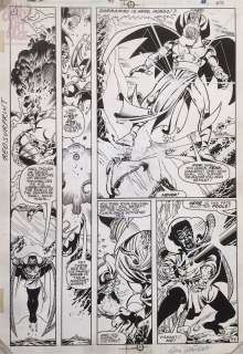 Jackson Guice Jackson Guice Sam Grainger - what if? 40 pg 34 (marvel, 1981) baron mordo, sorcerer supreme vs dormammu