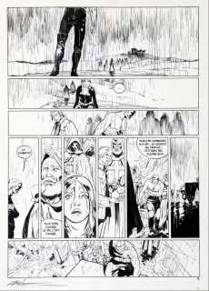 Alice | Le Troisième testament, planche n°49 Ã  l’en… | Millon