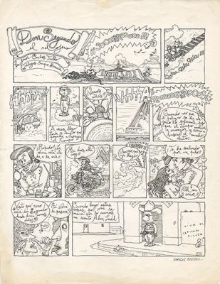 Enrique Breccia | “Don Segundo el Relojero: episodio 2” – tavola unica | Cart Gallery