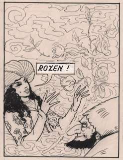 Laudy, Jacques | Hassan et Kaddour - Le voleur de Bagdad / De dief van Bagdad - Planche originale (planche 16) - Avec album de luxe - Cartonné - EO - (1948/2021) | Catawiki