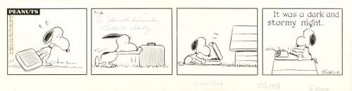 Schulz Charles M. | "Peanuts", 12/07/1965 | Urania Casa d’Aste