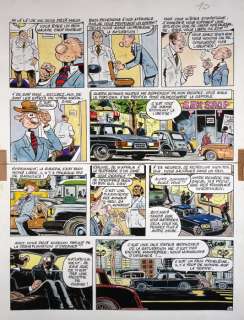 Dimitri | Dimitri - Planche originale couleur - Le Goulag T12 - Halte Ã  la viscère (planche 10) - (1992) | Catawiki