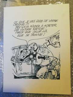 Serre, Claude | Serre, Claude - Planche originale - Sécurité routière - (1990) | Catawiki