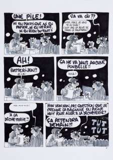 Christian Binet | Les Bidochons sauvent la planète | Artcurial