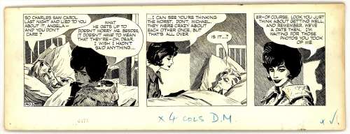 David Wright | Wright - CAROL DAY, Emergency #1403 Daily Strip (1961) | Russ Cochran